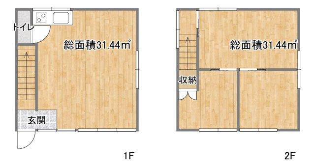 中岡事務所の間取り|事務所