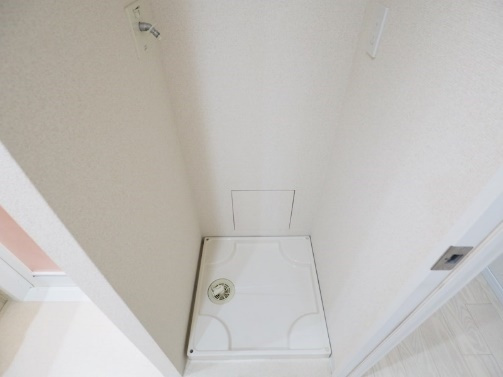 室内洗濯機置き場で★