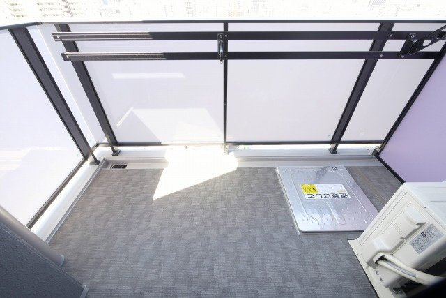 ファーストフィオーレ大阪城イーストのバルコニー