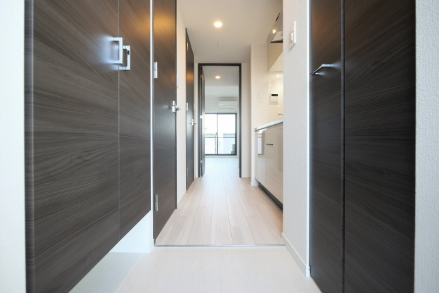 ファーストフィオーレ大阪城イーストの玄関