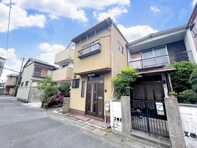 梅津罧原町の前面道路含む現地写真