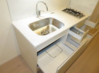【キッチン】オーキッドレジデンス住吉
