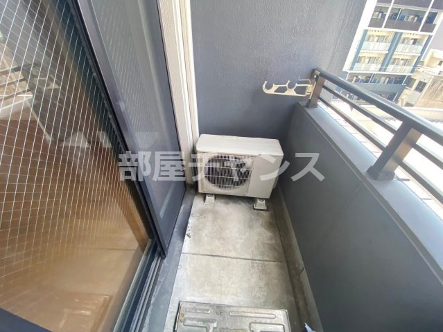 グラヴィス鶴舞のバルコニー