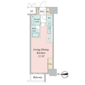 グラヴィス鶴舞の間取り