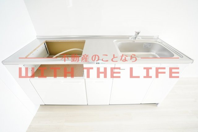 ヴェルジュ荒木【10,000円キャッシュバック対象物件】のキッチン|きれいなキッチンです