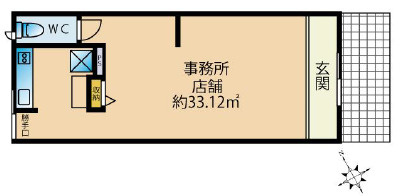 守山市下之郷１丁目の店舗事務所