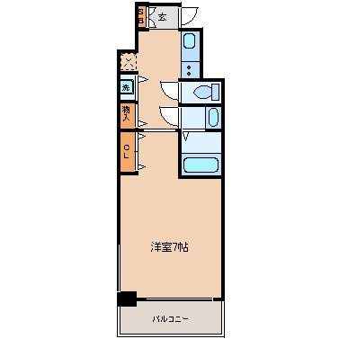 【間取り】 | ジュネーゼグラン淀屋橋