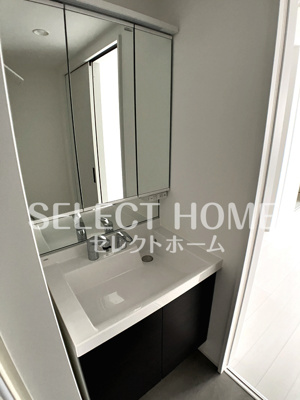 【独立洗面台】 | Jack hishiike　Ⅰ | 独立洗面台、小物を置くことができて便利です