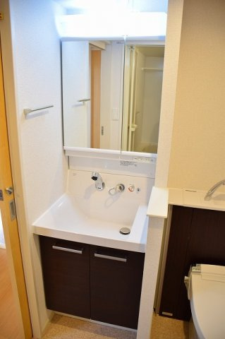 ラシュレの洗面所
