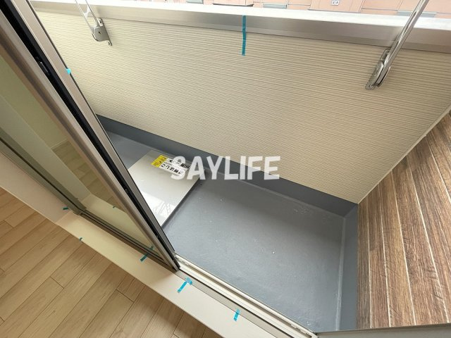 フジパレス吉田WESTのバルコニー