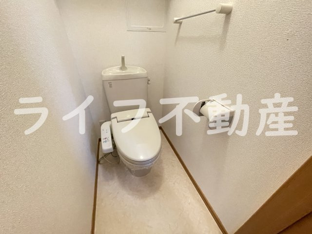 メゾン・みのうらのトイレ|清潔感のあるトイレです