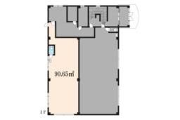 栗東市辻の倉庫の間取り
