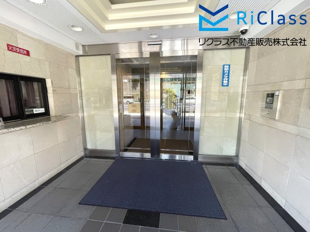 ライオンズマンション須磨浦通のエントランス|オートロックです