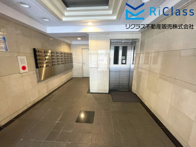 ライオンズマンション須磨浦通のエントランス|落ち着いたエントランスです