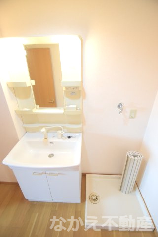 【洗面所】 | スペースが確保できる洗面所です