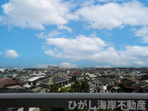 湘南辻堂アンコールマンションの展望|バルコニーからの眺望　東側