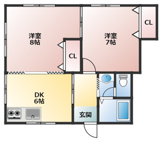 【間取り】 | ジュピター山根