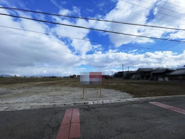 野洲市六条　１号地　売土地の外観