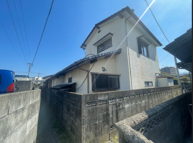 清水町　戸建ての前面道路含む現地写真