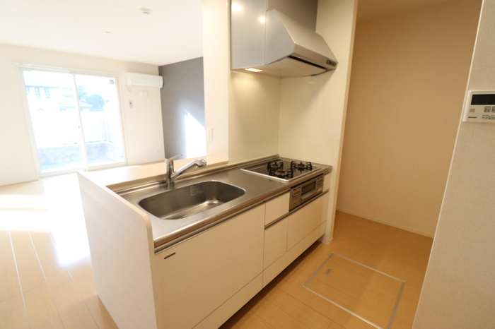 熊本市中央区国府１丁目のアパートのキッチン