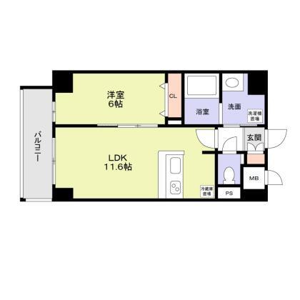 Avenir新深江の間取り