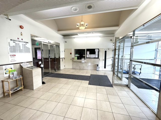 錦ヶ丘セントラルハイツのエントランス