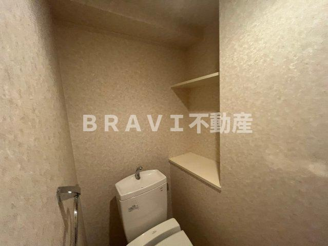 グラマシー京橋のトイレ|清潔感のあるトイレです