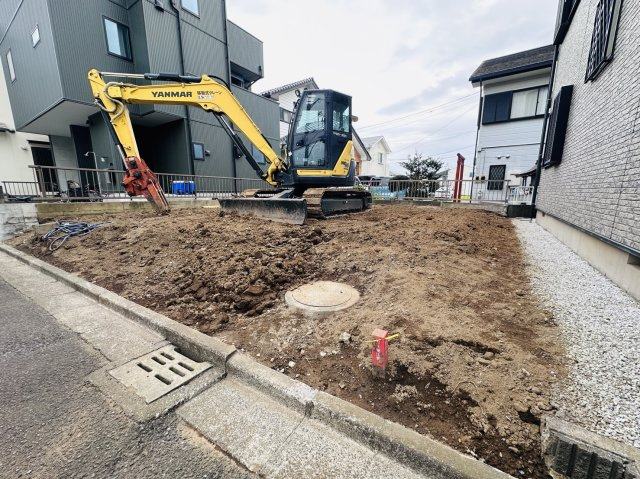 茅ヶ崎市松尾　売地の外観