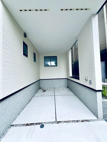 江東区北砂４丁目の新築戸建の駐車場