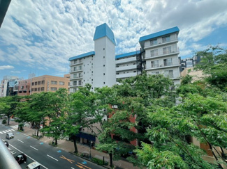 【展望】 | 部屋からダイレクトに緑です。福岡市中央区で、これは贅沢だともいえます。