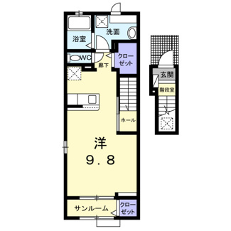 【間取り】 | ラフレシールＭ