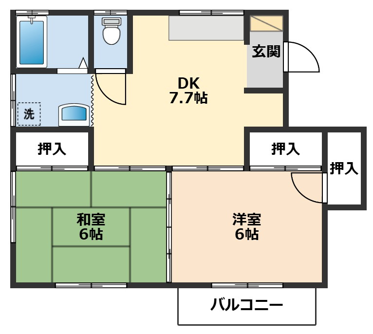 第1石勝アパートの画像