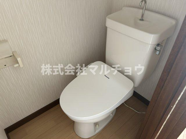 あけぼの二戸一のトイレ|落ち着いた色調のトイレです