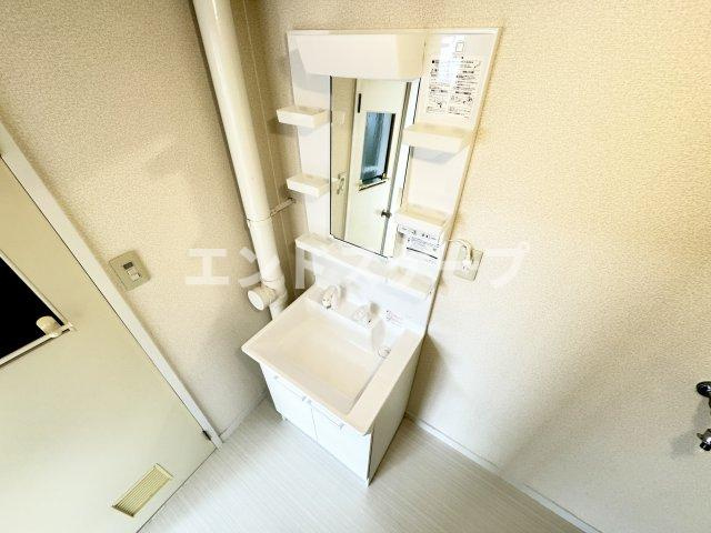 ハイツイナバの洗面所|高崎、前橋、伊勢崎エリアのお部屋探しはエンドスケープまで！お客様の理想お聞かせ下さい♪