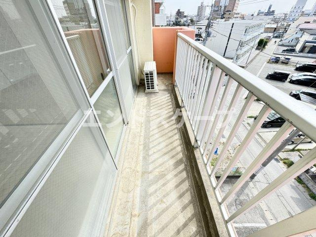 ハイツイナバのバルコニー|高崎、前橋、伊勢崎エリアのお部屋探しはエンドスケープまで！お客様の理想お聞かせ下さい♪
