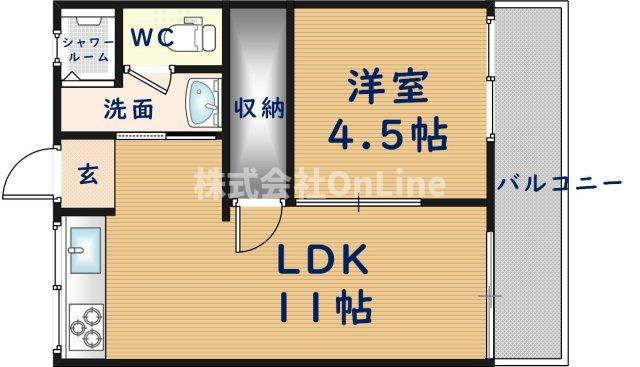 【間取り】 | コーポみその A