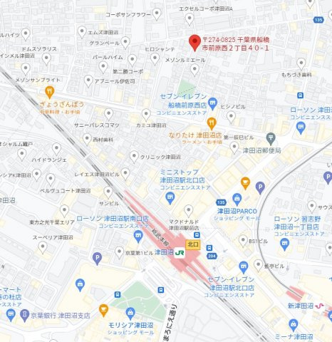 レオパレス松風ハイツの地図