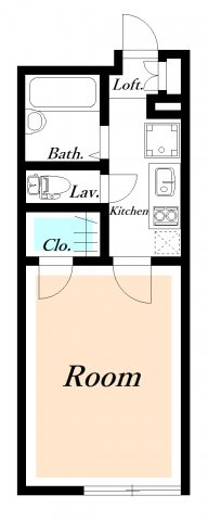 レオパレス松風ハイツの間取り