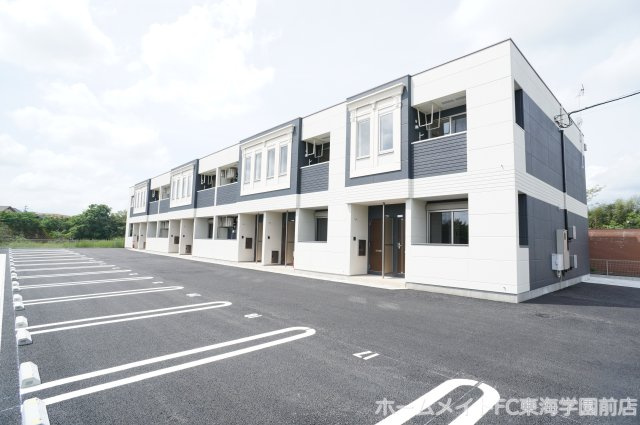 熊本市北区龍田７丁目のアパートの外観