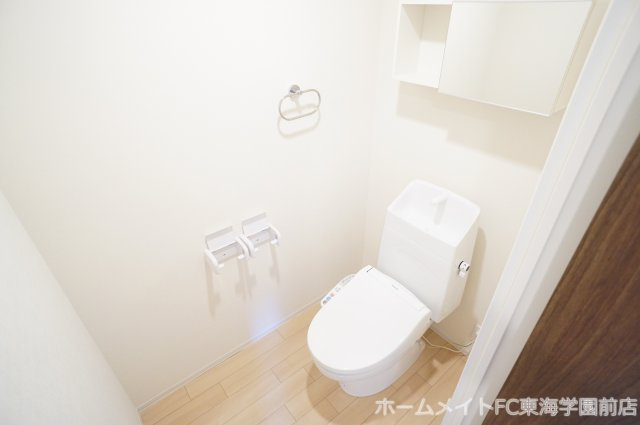 熊本市北区龍田７丁目のアパートのトイレ