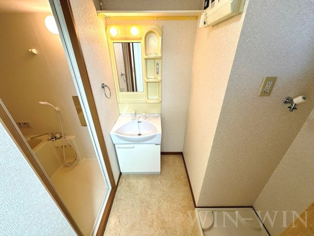 クレア一本木の洗面所