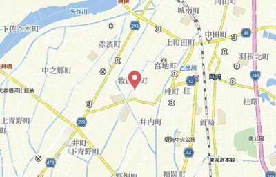 【地図】 | ディアコート西浦