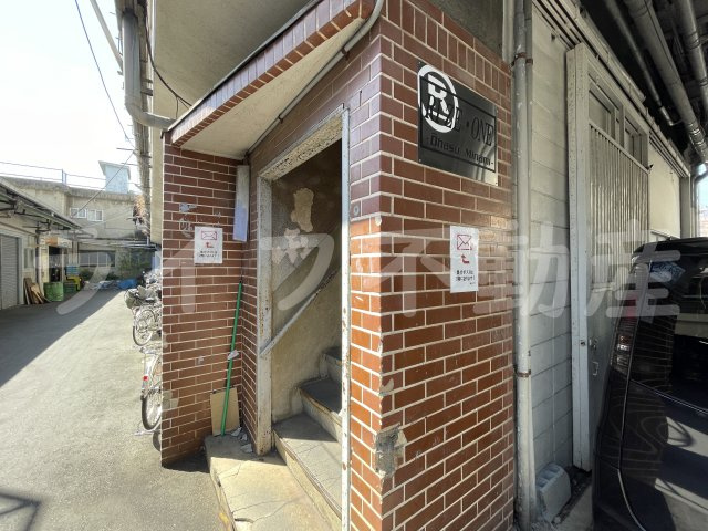 RIZEONE大蓮南のエントランス|落ち着いたエントランスです