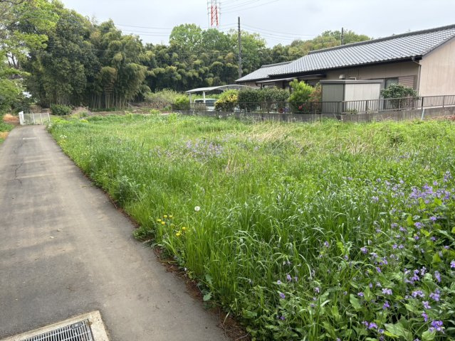 坂戸市塚越　建築条件なし売地　東武東上線『若葉駅』徒歩36分　【勝呂小学区】の外観