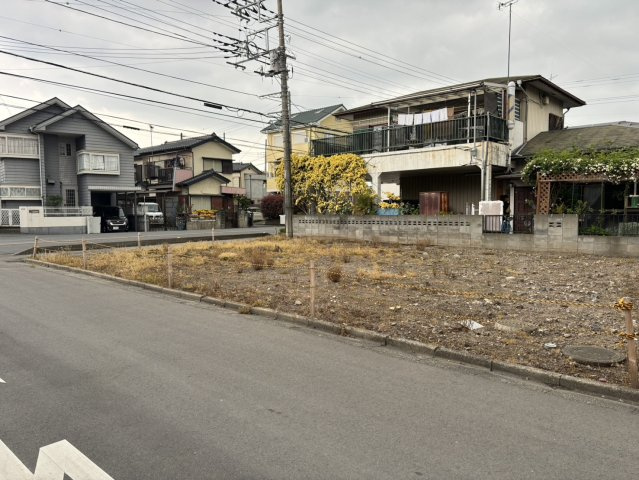 坂戸市塚越　建築条件なし売地　東武東上線『若葉駅』徒歩36分　【勝呂小学区】の外観