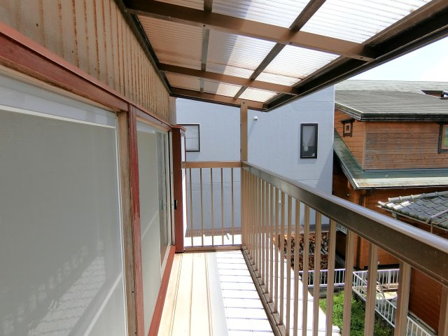 茂原綱島戸建のバルコニー