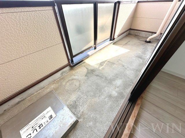 ウィングコート叶のバルコニー