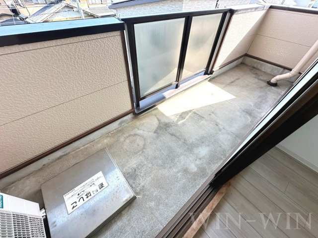 ウィングコート叶のバルコニー