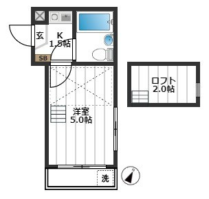 【間取り】 | レオパレス仲町