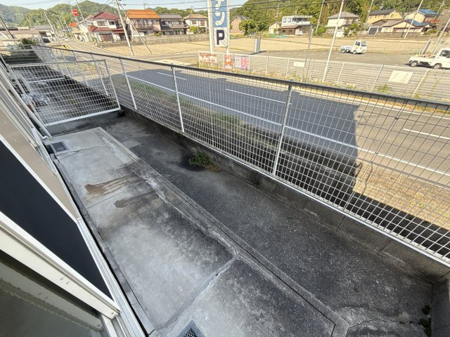 ハートフル夢前Ⅱのバルコニー
